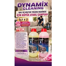 Dynamix Wash 2'li Halı ve Koltuk Yıkama Makinesi Şampuanı Şakayık 1k, Japon Kiraz Çiçeği 1kg