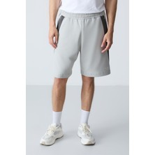 Air Jones Taş Pamuklu Kalın Yumuşak Dokulu Standart Fit Basic Erkek Şort  - 81280