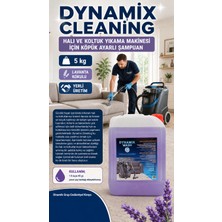 Dynamix Wash Halı Yıkama Makinesi Şampuanı 5 kg Köpük Ayarlı Halı Şampuanı, Lavanta Bahçesi