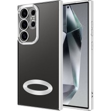 Marçev Avm Galaxy S24 Ultra Kılıf Kamera Lens Korumalı Logo Gösteren Ince Hafif Mrcv