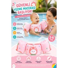 Empressco Tavşan Temalı Bebek Kolluk ve Can Simidi Seti, Güvenli ve Eğlenceli Yüzme Yardımı