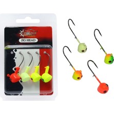 Mutant 6413 Jig Head Moite 4lü Mix Set Tırnaklı Jig Head