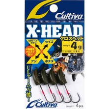 Cultiva 11681 X-Head Lrf Jighead