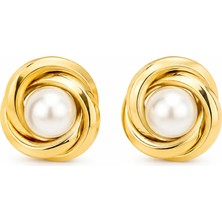 Nuva Atelier Pearle Gold Küpe