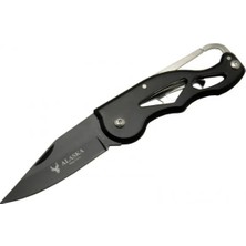 Belirtilmemiş Alaska SDR-11A Kilitli Çakı Black  15,5 cm Manuel, Kemerlikli