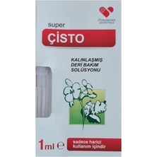 Montreal Super Çisto Kalınlaşmış Deri Bakım Solüsyonu 1 ml ( 1 Adet )