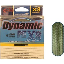 Captain Dynamic Pe 8 Örgü Ipi Misina 300MT Yeşil