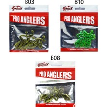 Mutant 3599 Killer Frog 6cm 3lü Silikon Kurbağa Suni Yem