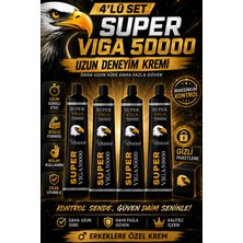 Chase Super Vega 50000 Orijinal Uzun Deneyim Kremi 4'lü Fırsat Paketi - Maksimum Kontrol & Gizli Gönderim