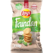 1001 Fırından Yoğurt ve Mevsim Yeşillikli Patates Çerezi Süper Boy 110 G