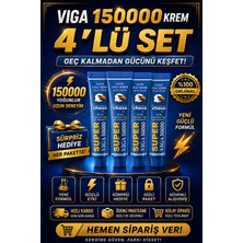 Chase Vega 150000 Erkeklere Özel Krem 4'lü Set + Sürpriz Hediye - Gizli Paketleme