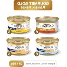 Esranın Dünyası Karışık Kıyılmış Konserve Kedi Maması, 24 x 85 Gram Paket