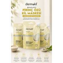 Dermokil Beyazlatıcı Pirinç Özü Kil Maskesi 3X30 ml
