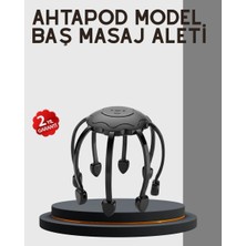 Herşey Trend Çok Noktalı Elektrikli Kafa Masaj Cihazı 3 Modlu Rahatlatıcı Masaj