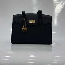 Elora Charm Detaylı Kadın El ve Omuz Çantası