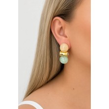 Nuva Atelier Thalina Mint Küpe