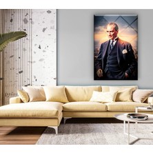 Baskı Perisi Atatürk Cam Tablo 162