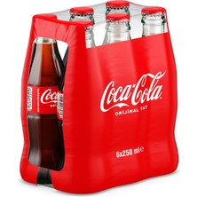 1001 Orijinal Tat Cam Şişe 6X250 ml