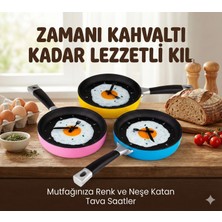 Ulu Pazarlama Tava Konseptli Duvar Saati