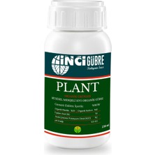 İnci Gübre Plant Tarla ve Bahçe Sıvı Genel Bitki Besleme Gübresi 250 ml - Tarla, Sera, Bahçe ve Hobi Alanları Için