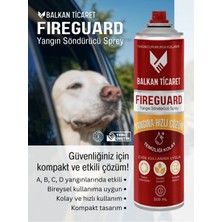 Balkan Ticaret Fireguard Yangın Söndürücü Sprey - Taşınabilir Yangın Söndürücü - Araç Için Özel Tasarım