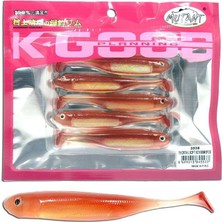 Mutant 3538 Twost Tail Flash 9cm Levrek Silikonu 5li Paket Suni Yem