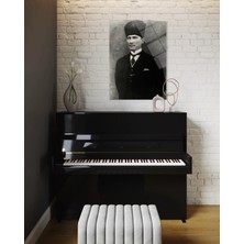 Baskı Perisi Atatürk Cam Tablo 123