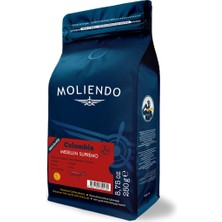 1001 Finest Coffee Colombia Medellin Supremo Yöresel Kahve (Öğütülmüş Filtre Kahve) 250 G