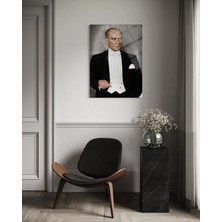 Baskı Perisi Atatürk Cam Tablo 117