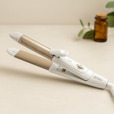 Akıllı Bayi Seramik Kaplamalı Saç Düzleştirici - 180°C, 2 Kademe