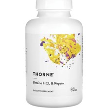 Thorne (Ösg Özel Sporcu Gıdaları) Betaine Hcl  Pepsin 225 Capsul.orj Usa.