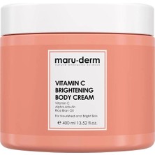 Montreal Maruderm Vitamin C Brightening Body Cream 400 ml ( 1 Adet )