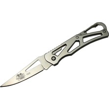Belirtilmemiş Alaska 1606 Metal Mini Çakı 14 cm Manuel, Kemerlikli