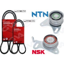 GVA Dpmix-Hb Triger Kayiş Seti Eksantrik Seti Hyundai H100 Starex 2.5l D4BB D4BF 97- / Kia K2500 2.5l D4BH 03- - / Mitsubishi L300. L200 2.5l 4D56 K64T K74T 96-07 / Pajero 2.5l 4D56 94- 2 Kayiş 2 Rulman