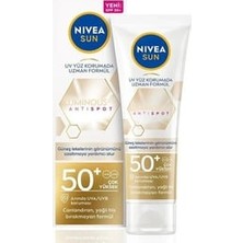 Montreal Nivea Sun LUMINOUS630 Leke Karşıtı Güneş Koruyucu Yüz Kremi SPF50+ 40 ml ( 1 Adet )
