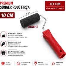 Ehobici Premium Sünger Rulo Fırça 10CM