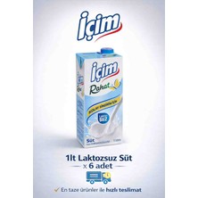 İçim Içim Laktozsuz Süt 1lt x 6 Adet