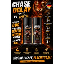 Chase Orijinal Erkeklere Özel Uzun Deneyim Spreyi 2'li Avantaj Paketi - Maksimum Kontrol & Güçlü Formül