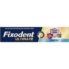 Montreal Fixodent Diş Protez Yapıştırıcı Krem Ultimate Professional Ferah Tat 40 G ( 1 Adet )