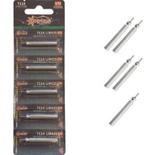 Captain 7114 Fosfor ve Şamandra Için Şarj Olan Pil 5li Paket