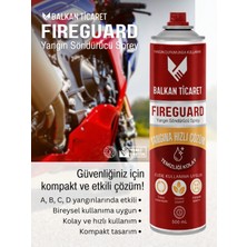 Balkan Ticaret Fireguard Yangın Söndürücü Sprey - Motosikletler Için Taşınabilir Yangın Güvenliği
