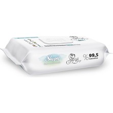 1001 Bio Natural Yenidoğan Islak Havlu 3X40 (120 Yaprak)