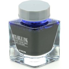 Platinum Dyestuff  Mixable  Bottle Ink 20CC 55 Aurora Blue