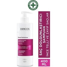 Montreal Vichy Dercos Densi-Solution Ince ve Zayıf Saçlar Için Şampuan 400 ml ( 1 Adet )
