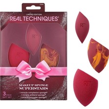 Belirtilmemiş Real Techniques Makyaj Sünger Superstars 3 Parça Hediye Seti