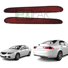 Expar Oto Honda Accord Sağ + Sol Arka Reflektör Takımı 2003 - 2005 Accord Arka Kedi Gözü