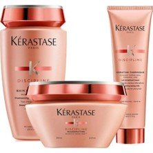 Belirtilmemiş Kerastase Discipline Bain Fluidealiste Şampuan 250ML + Maskeratine Saç Maskesi 200ML + Oleo-Curl Kr