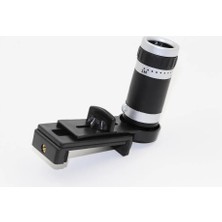 Belirtilmemiş 8X18 Zoom Teleskop Telefon Kamera Lensi Mini El Dürbünü