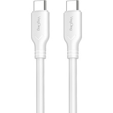 1001 60W Type-C To Type-C Hızlı Şarj ve Data Kablosu 1.2 Metre