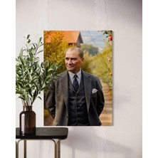 Baskı Perisi Atatürk Cam Tablo 126